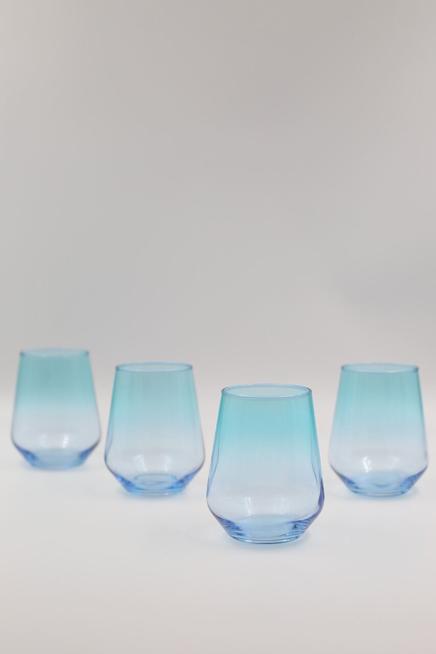 Set pahare, Hermia, 127RKL1152, Albastru / Turcoaz - imagine 4